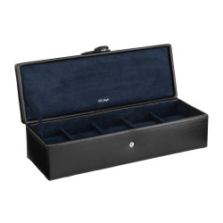 Leather Watch Box for 5 Watches - Le Tanneur - Timeless Elegance
