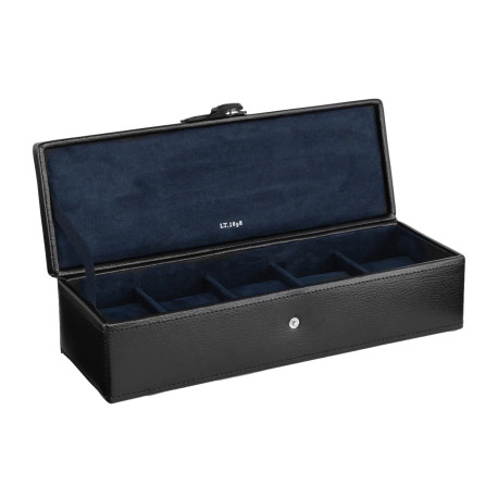 Leather Watch Box for 5 Watches - Le Tanneur - Timeless Elegance