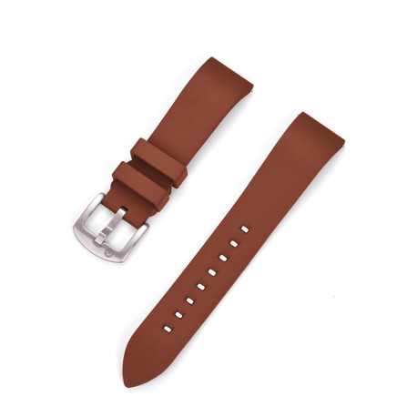 Kronokeeper Rubber strap Brown