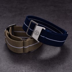 Parachute strap - Navy/White