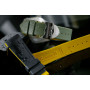 RubberB strap T807 for Tudor Military Green/Miltary Yellow