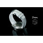 Bracelet Caoutchouc RubberB DM106 Blanc avec boucle