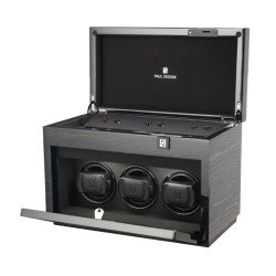 Paul Design - Gentleman 3+5 Watch Winder & Extra storage for 3 watches