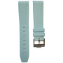 Bracelet caoutchouc texturé pour Omega MoonSwatch - - bleu clair