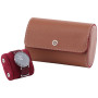 Karoni KronoKeeper - Leather Travel Case for 2 Watches