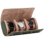 Karoni Case for 3 Watches by KronoKeeper - Luxurious Leather Protection