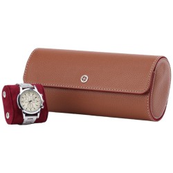 Karoni Etui voor 3 Horloges van KronoKeeper - Luxe Lederen Bescherming