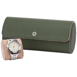 Karoni Etui voor 3 Horloges van KronoKeeper - Luxe Lederen Bescherming