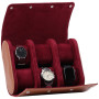 Karoni Travel Case for 6 Watches - KronoKeeper | Genuine Leather