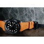 RubberB bracelet T805 pour Tudor Noir