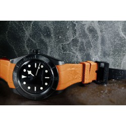 RubberB bracelet T805 pour Tudor Orange