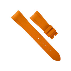 RubberB strap T805 for Tudor Heritage Black Bay Ceramic - Orange