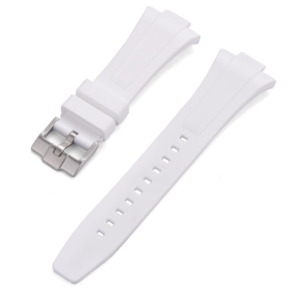 Bracelet en caoutchouc pour Tissot PRX - blanc