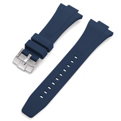 Rubber strap for Tissot PRX - Navy Blue