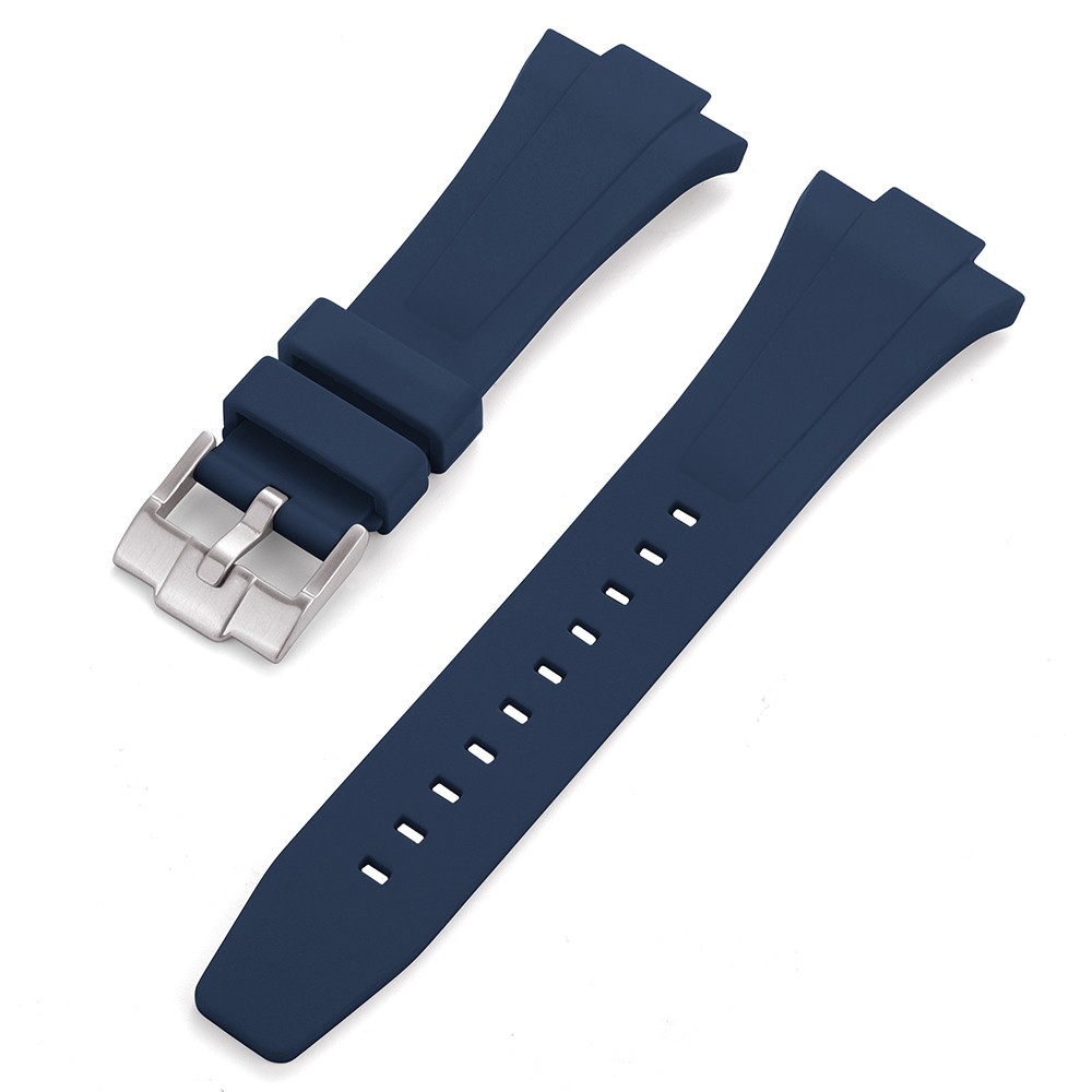 Rubberen Horlogeband voor Tissot PRX - Kronokeeper - Marineblauw