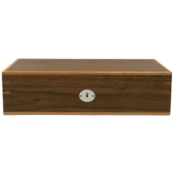 Clipperton - Boîte pour 10 Montres - Bois Marron - Kronokeeper