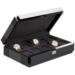 Vantage 10 Carbon - Watch Box for 10 Watches - Buben & Zorweg