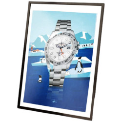 Watchoniste X MisterChrono tirage d'art - Antartica - 40x50