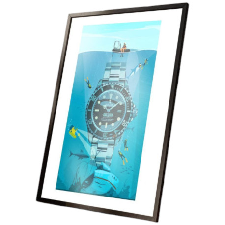 Watchoniste X MisterChrono art printing - Sea Dweller - 40x50