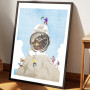 To the top - 40x50 - Kunstdruk - Watchoniste X MisterChrono