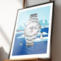 Antartica - 40x50 - Tirage d'Art - Watchoniste X MisterChrono