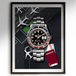 Pepsi - 50x70 - Art Print Watchoniste X MisterChrono