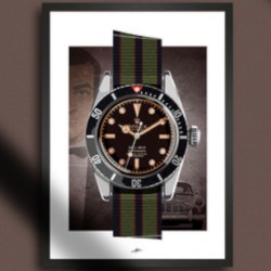 007 - 60x80 - Art Print Watchoniste X MisterChrono