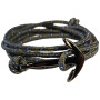 Bracelet Ancre Marine - Acier Gris