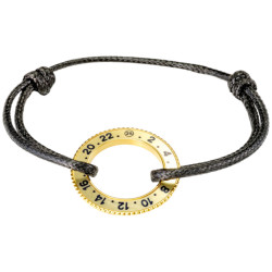 25 Hours Gold Bezel Bracelet