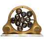 Watch Winder for 11 Watches - Gold - Lumisidus