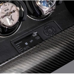 Revolution V8 - Watch Winder voor 8 Horloges + Klok - Buben & Zorweg