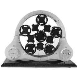 Horloge-opwinder voor 11 Horloges - Carbon - Lumisidus