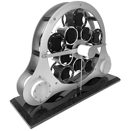 Horloge-opwinder voor 11 Horloges - Carbon - Lumisidus