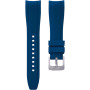 KronoKeeper integrated Rubber strap - Bleu