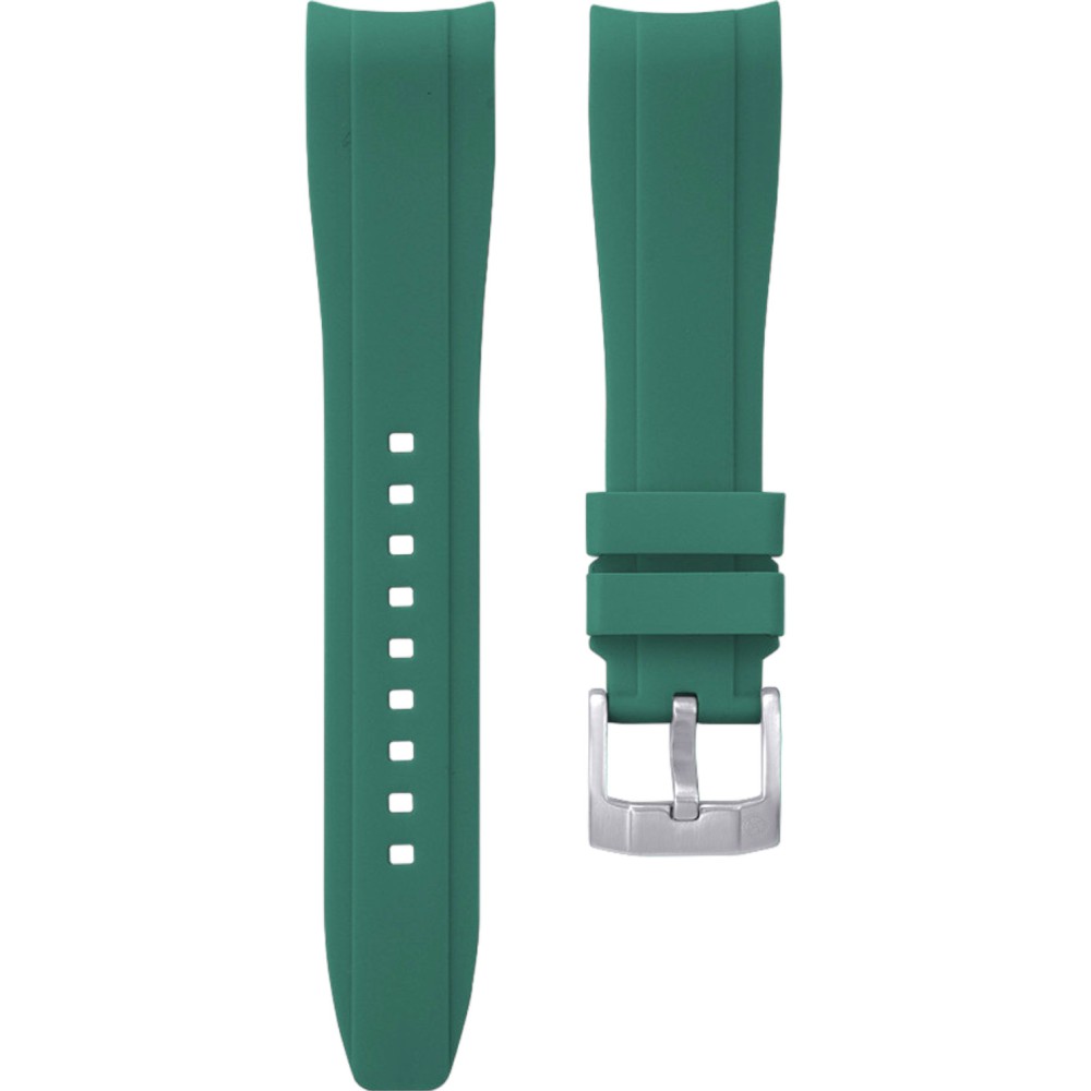 Integrated rubber strap - KronoKeeper - Green