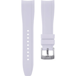 KronoKeeper integrated Rubber strap - White