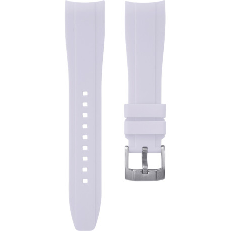 KronoKeeper integrated Rubber strap - Blanc