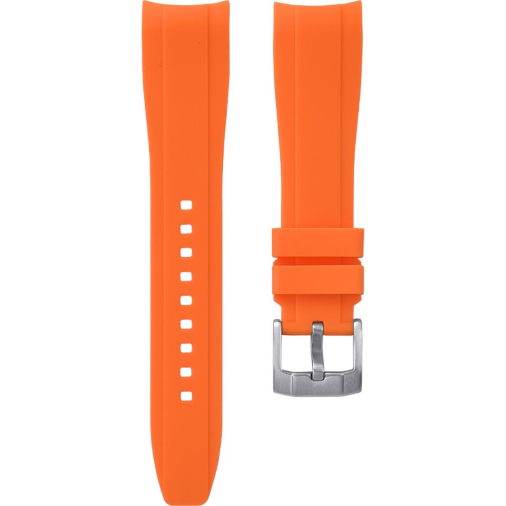 Bracelet en caoutchouc intégré Kronokeeper - Orange