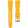 KronoKeeper integrated Rubber strap - Jaune