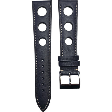 Bracelet de montre Sport Rally - Baranil Bleu marine - LIC Leather