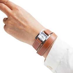 Bracelet Double Tour Baranil Cognac - LIC Leather