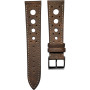 Sport Racing Horlogeband - Patina okergeel - LIC Leather