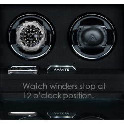 AVANTE DUKE 2 - WATCH WINDER FOR 2 WATCHES