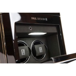 Paul Design - Gentleman 2+3 Watch Winder & Extra storage for 3 watches