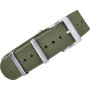 KronoKeeper ribbed nato strap - Army green