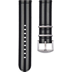 KronoKeeper 2 pieces nato strap - noir