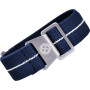 Parachute strap - Navy/White