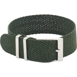 Kronokeeper Perlon strap - Green