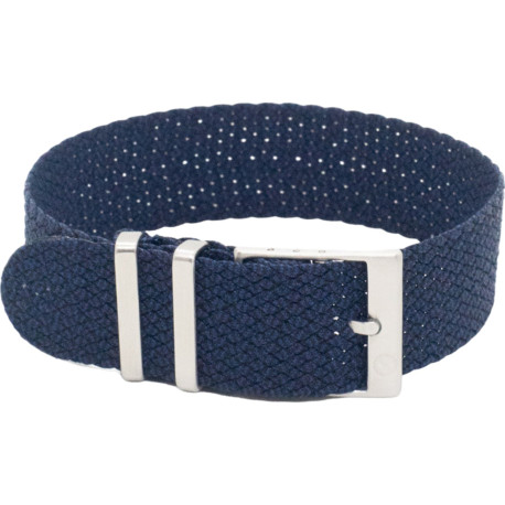 Bracelet perlon KronoKeeper - Bleu foncé