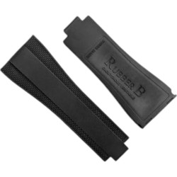 Bracelet Rubber B M222 Noir pour Sky-Dweller sur OysterFlex